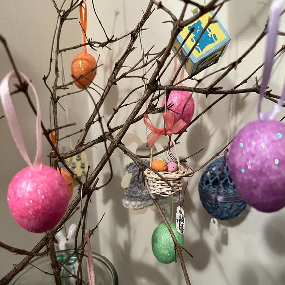 Easter Egg Tree Ornaments - Picture 1 of 9